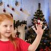 5PCS Cartoon Christmas Finger Puppets Toys For Kid Elk Santa Claus Snowman Penguin Character Party Favors Finger Hands Party Toy