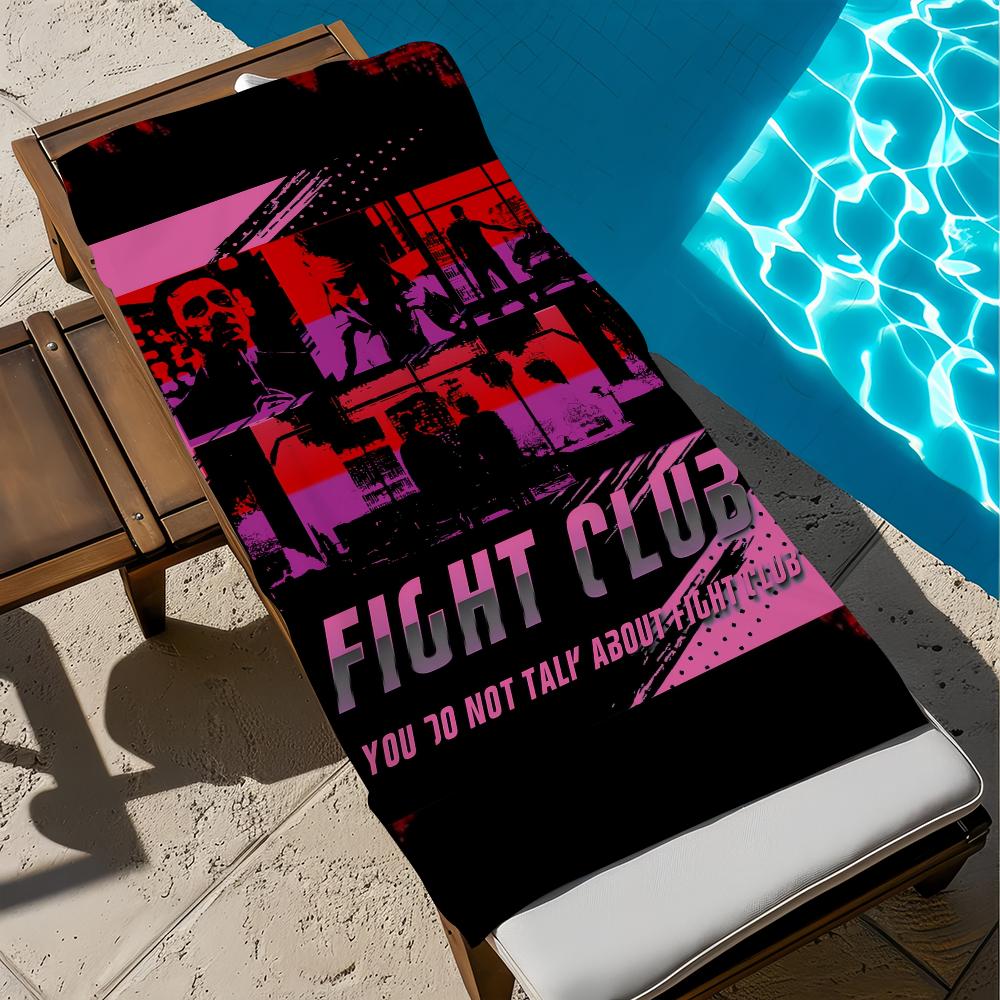 Фильм F-Fight Классическое полотенце Пляжное Быстросохнущее Мягкое Клубное Полотенца для бассейна Подарок для Путешествий Спортзал Душ Кемпинг спорт