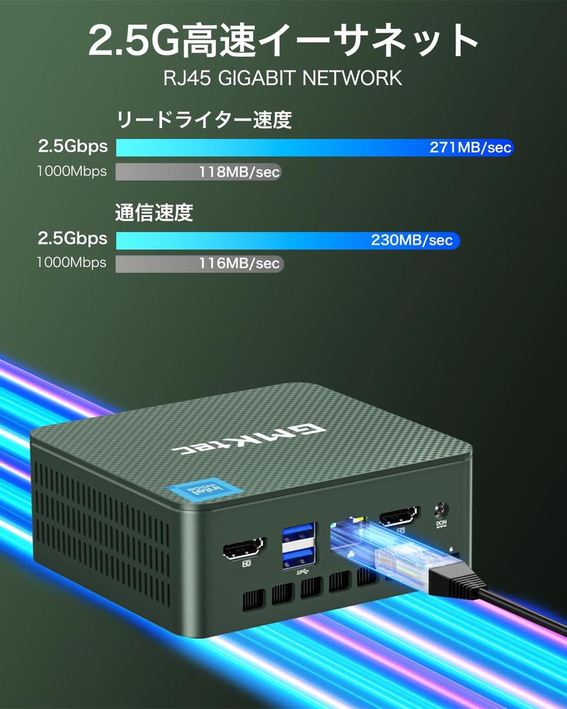 Мини-ПК Intel Twin 12-го поколения Мини-ПК GMKtec G3 Plus Максимальная частота 4 потока Скорость DDR4 проводная TDP 6 Вт Малый ПК 2280 NVMe Мини-ПК VESA