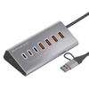 Область DELTA HUB SEVEN USB 10 Гбит/с Вспомогательное питание 3.2 Type-C 3 порта, Type-A 4 порта, Type-C 1 порт SD-HC3A4