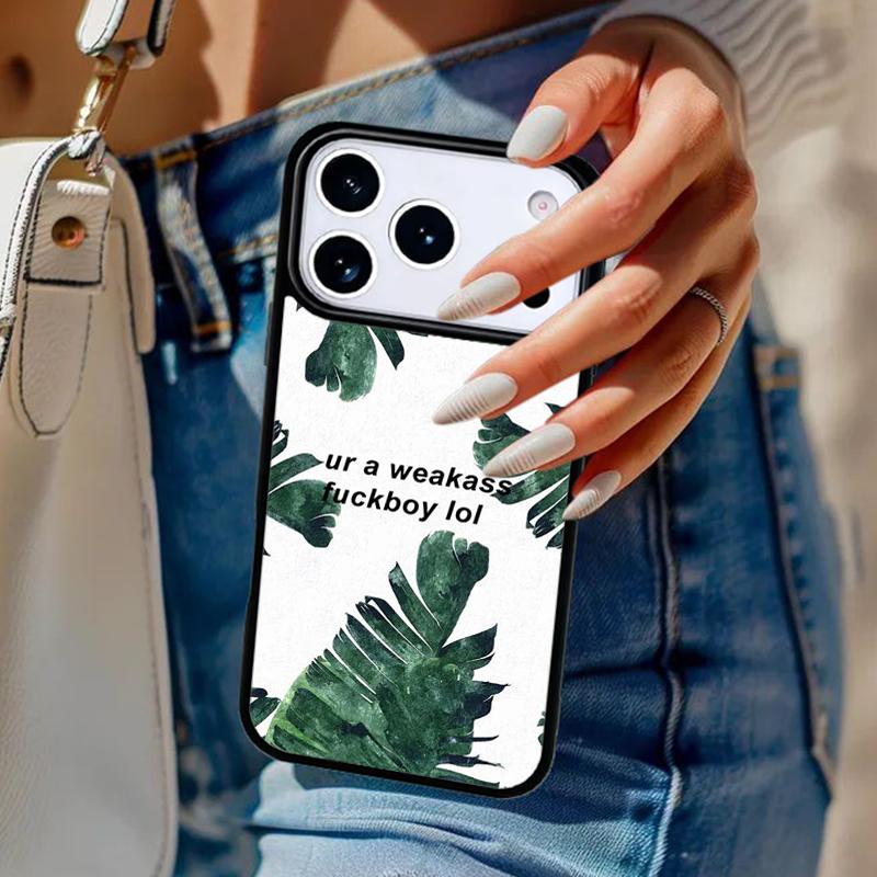 palm trees plants Phone Case For iPhone 17 Air 14 15 13 12 Max Cover For Apple 16e 11 Pro Max Plus Coque
