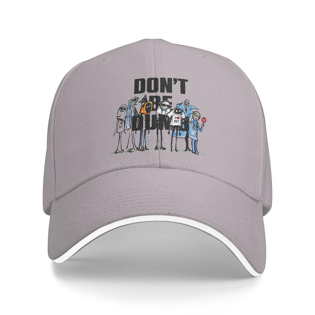 Don't Be Dumb Sun Baseball Cap Summer Unisex-Teens AS-AP Rocky Album Print Trucker Hat Sunscreen y2k Funny Rock Baseball Caps