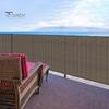 1/2x5M Balcony Privacy Screen Fence Cover UV Protection Weather-Resistant Apartments Railing Screen Heavy Duty Wind Block Sun Shade Net