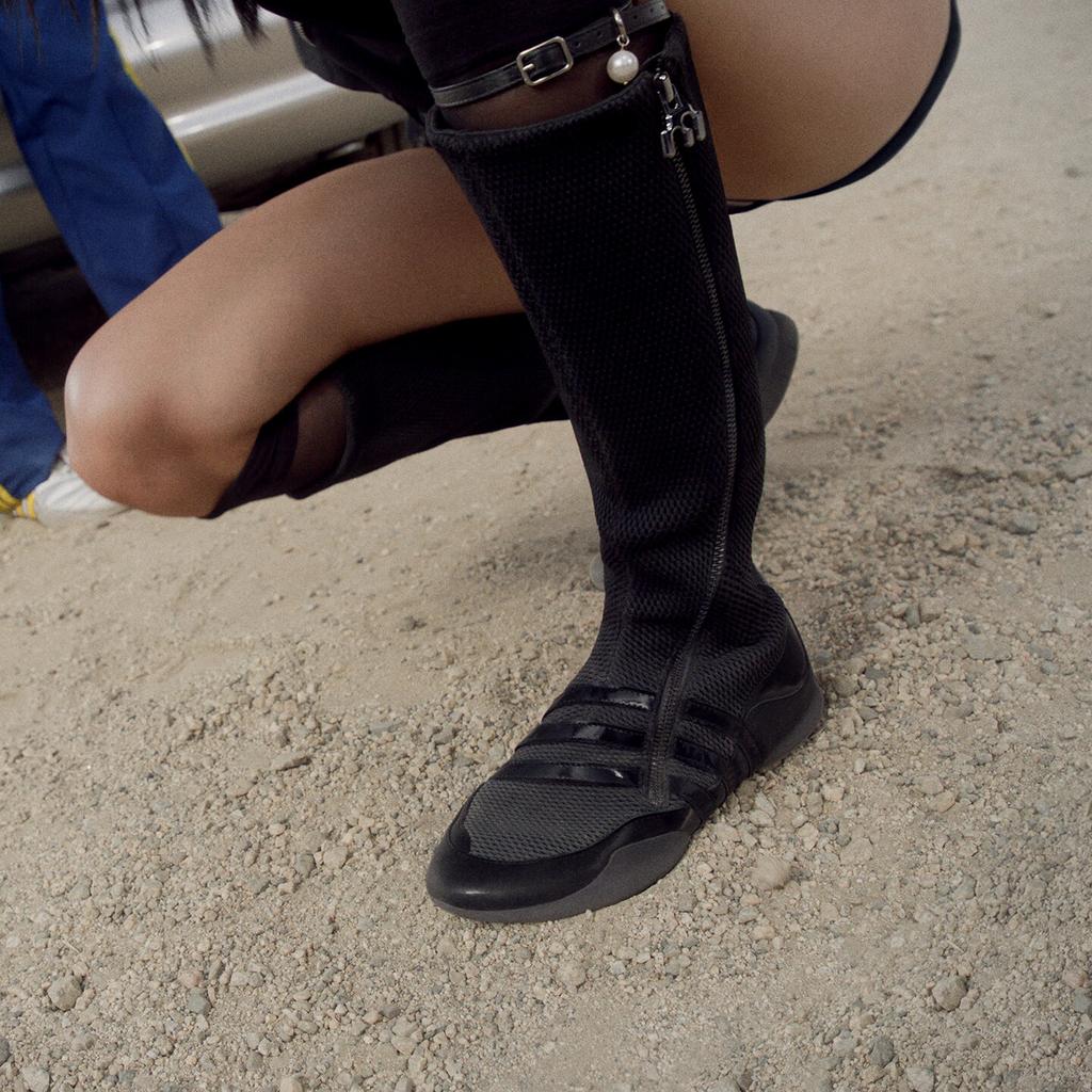 adidas Miaou Boot Miaou Черный Серебристый Металлик (Женский)