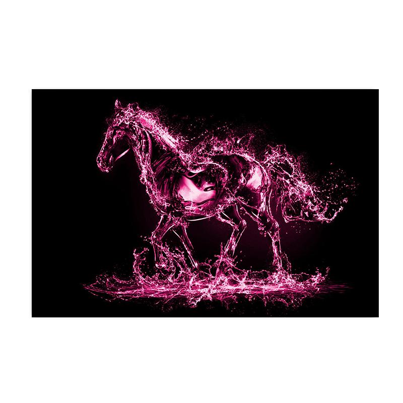 Современные животные лошади искусство холст картины постеры и принты абстрактные настенные картины для гостиной украшения дома Cuadros