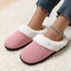 Плюшевые хлопковые тапочки Baotou теплые парные хлопковые тапочки нескользящие на плоской подошве с мягкой подошвой тапочки хлопковые домашние хлопковые швабры