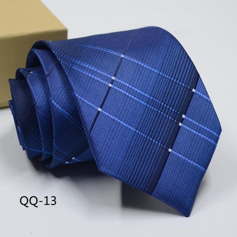 Мужское Платье Деловой Повседневный Профессиональный Жених Свадьба Лучший Муж С Полосатым Жаккардом Изысканный Джентльмен Мужской Премиальный Галстук