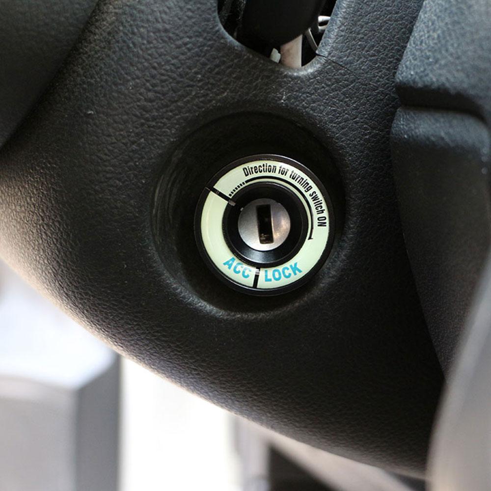 Xburstcar автомобильный Стайлинг светящийся ключ зажигания кольцо украшения отделка наклейки для SEAT Leon Ibiza CUPTRA