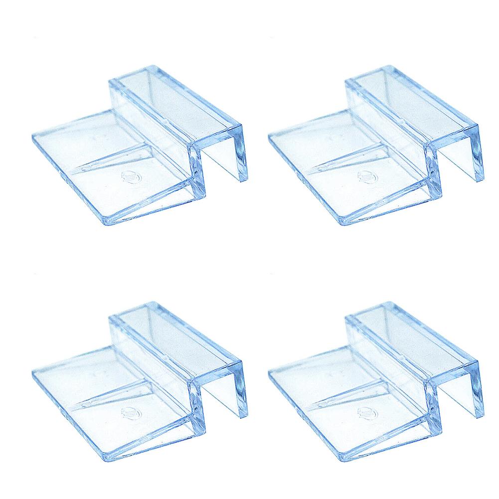 4pcs Fish Jar Clip Holder Plate Bracket Shelf Acrylic Support Frame For Aquarium Bracket