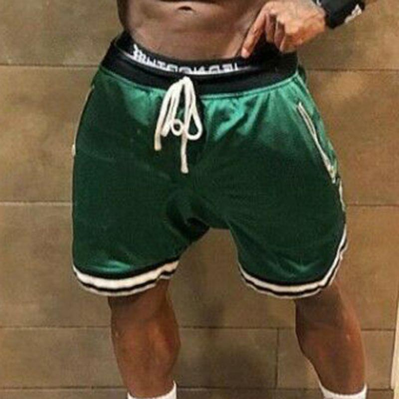 Lightweight Mens Fitness Shorts Perfect For Daily Wear With Comfy Style And Solid Pattern