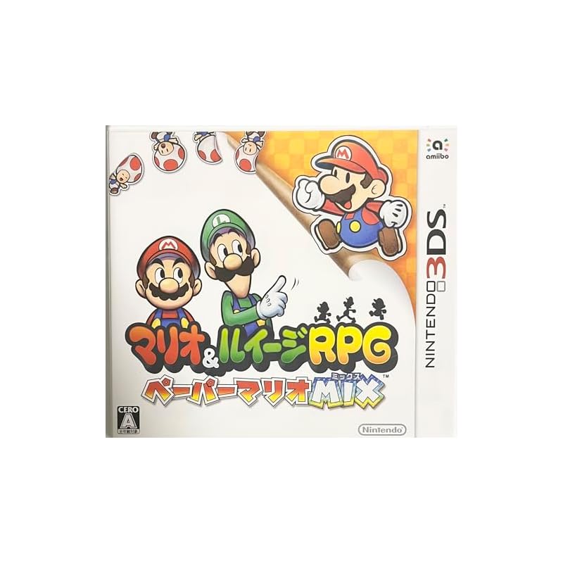 Марио и Луиджи Ролевая игра Paper Mario MIX
