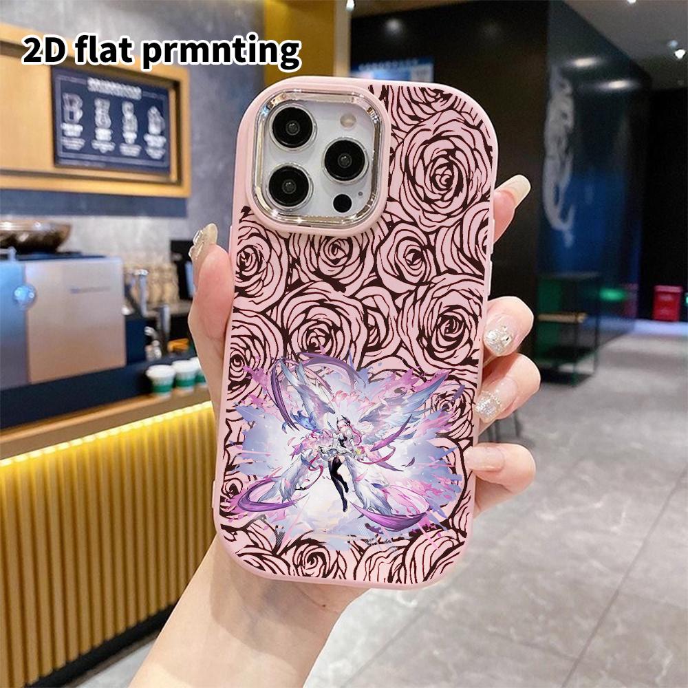 Phone Case: 2D flat design suitable for iPhone 18 17 16 15 14 13 Pro, couple style, game characters, Christmas and Halloween gifts