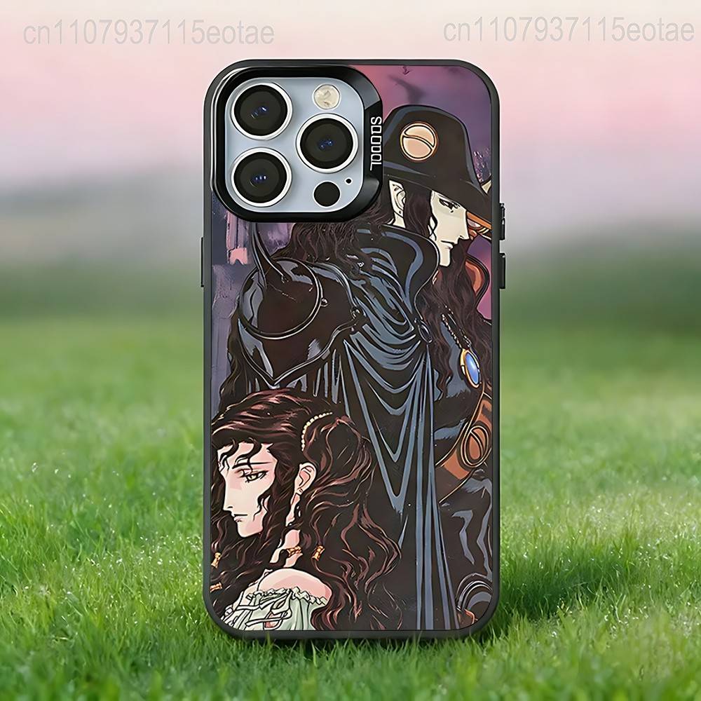V-Vampire-H-HunterS D  Phone Case For iPhone 17,16,15,14,13,12,11,Pro,Max,Plus,E,Air,Mini Anti Fall Black  Bumper