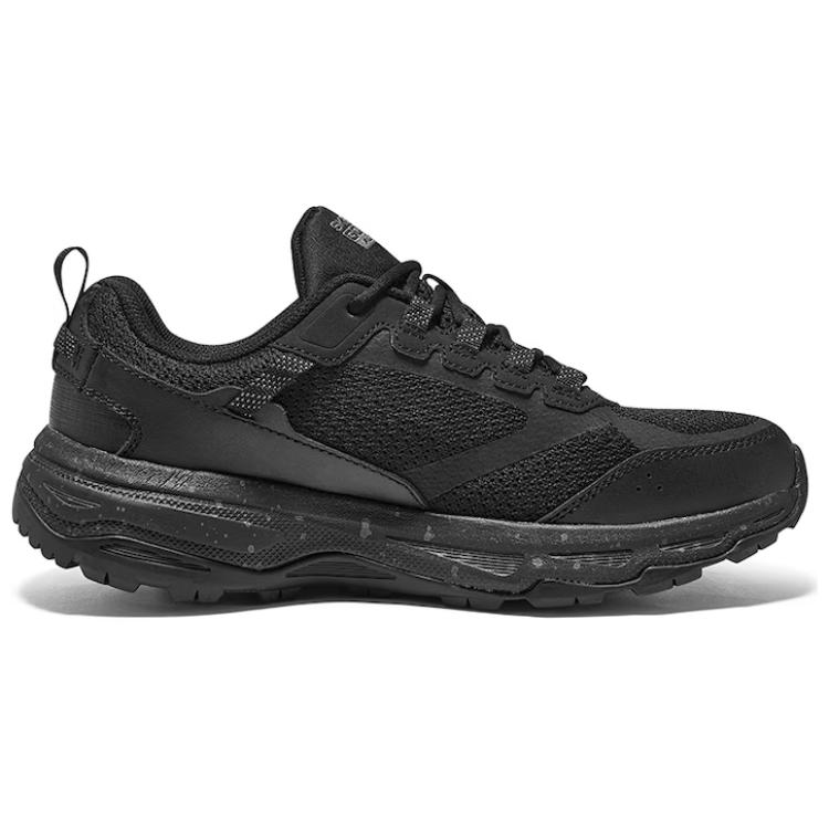 Skechers Повседневные удобные универсальные прочные дышащие низкие кроссовки для бега женские кроссовки Черные 129525-BBK