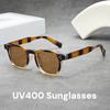 New Vintage Square Sunglasses Women Men Luxury Brand Small Oval Sun Glasses Female Small Eyewear Oculos De Sol for Male Female