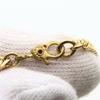 Used  Necklace MONET metal 17.7g gold Chain