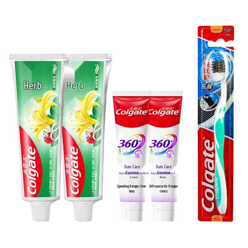 Colgate Oral Care Toothpaste & Toothbrush Bundle