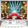 One piece, red carpet Oscar Award, party banner, anniversary banner, birthday party decorative background, holiday party