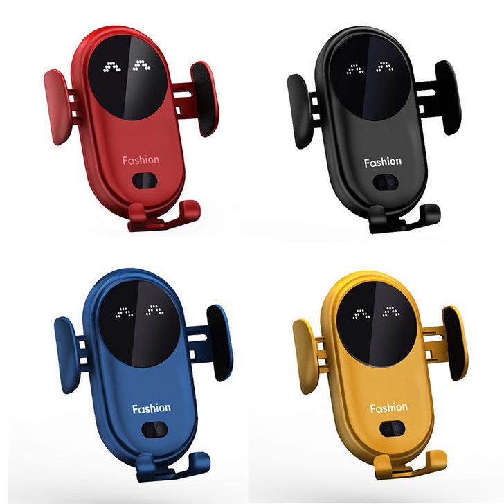 Cross-border S11 Smart Infrared Car Wireless Charger & Automatic Phone Holder