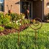 Rustproof Snail Shape Yard Art Weather Resistant Plant Snail Stake  Patio Porch