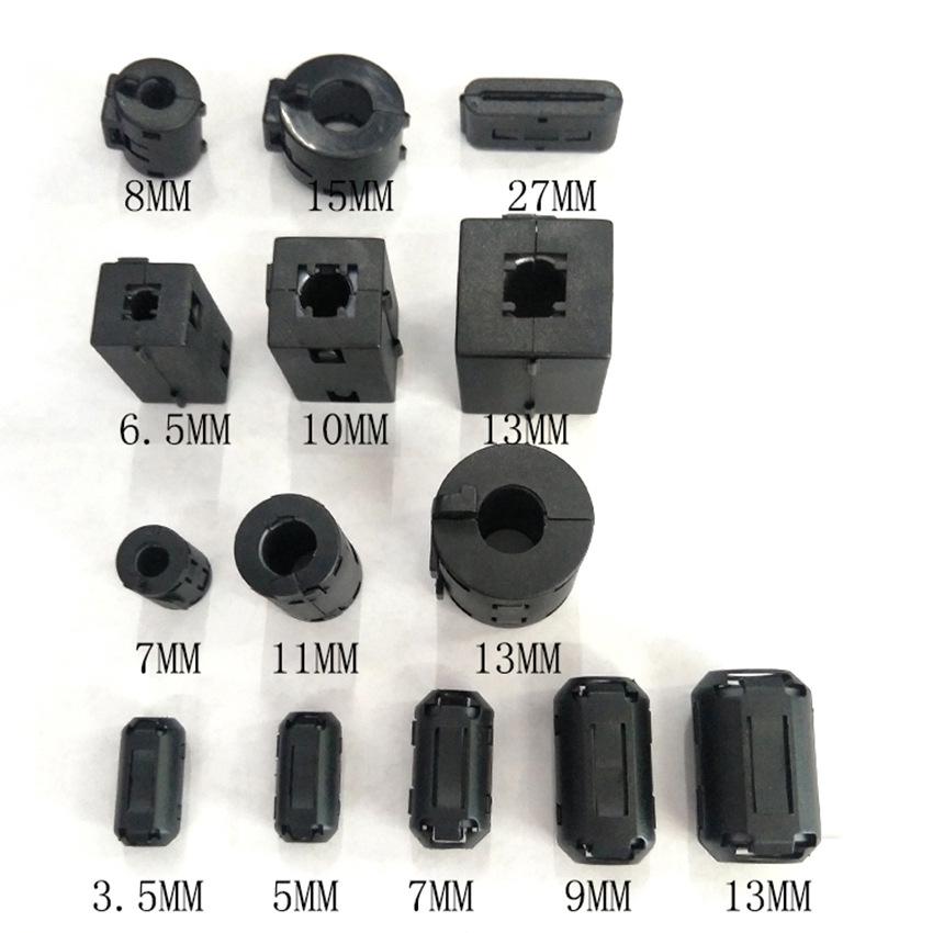 Ферритовое кольцо с защелкой для защиты от помех с экранированием ЭМС из никель-цинкового сплава.