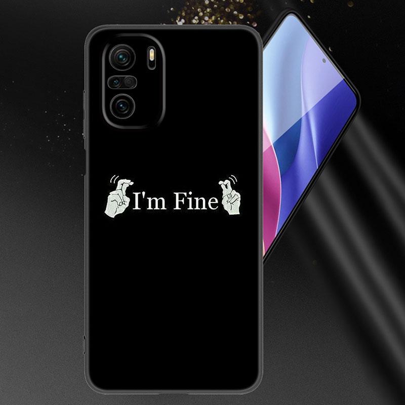 Черный чехол для телефона с изображением любовника и цветов для Xiaomi Mi POCO X3 NFC GT M4 M3 12 11T 10T Pro A3 11 Lite NE 5G 12X 11i F3, мягкий черный чехол