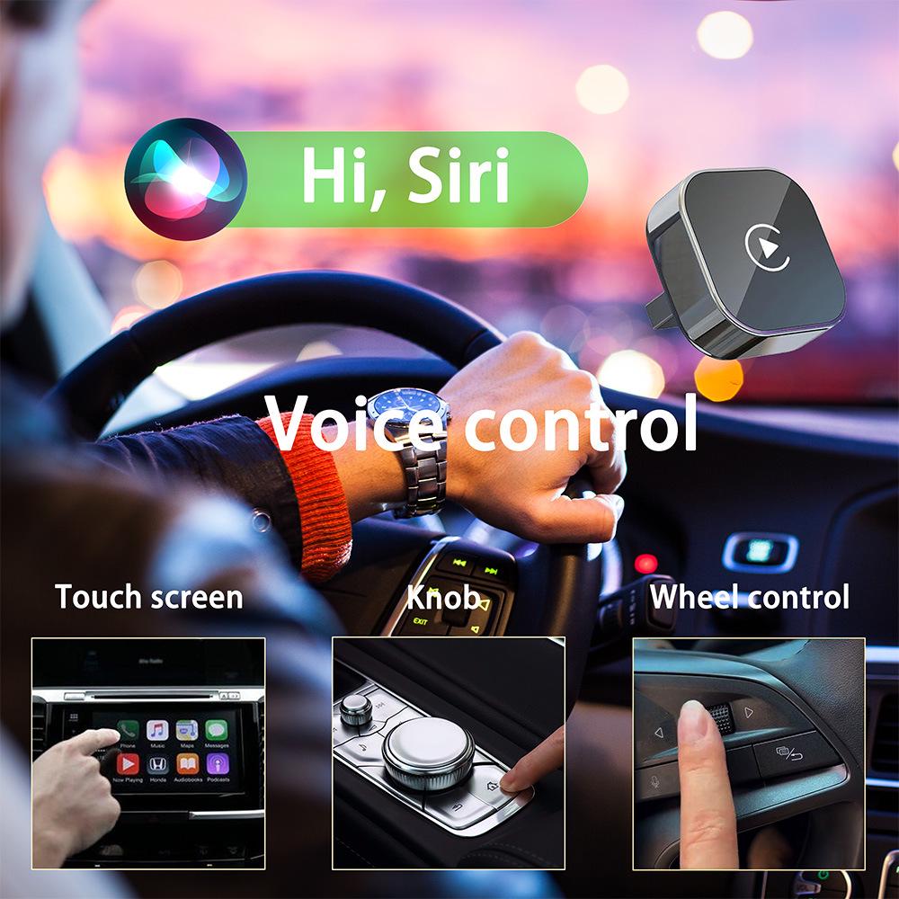 Самый продаваемый беспроводной адаптер CarPlay и Android: Подключи и играй, Обновления по воздуху (OTA), Совместимо с 98% автомобилей
