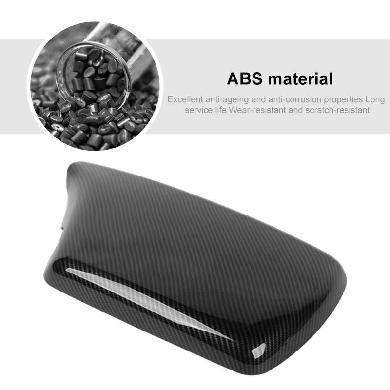 ABS подлокотник декоративная панель декоративная крышка наклейка для Dodge Challenger 2015 up аксессуары для салона автомобиля
