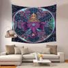 Tapestry Bedspread Yoga Mat Blanket Colorful Mandala   Home Decor Wall Hanging