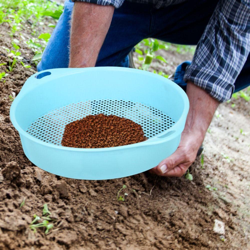 Круглая садовая сетчатая сковорода, многоцелевое сито, фильтр для компоста, инструмент для смешивания, фильтр-сетка для песка, для дома