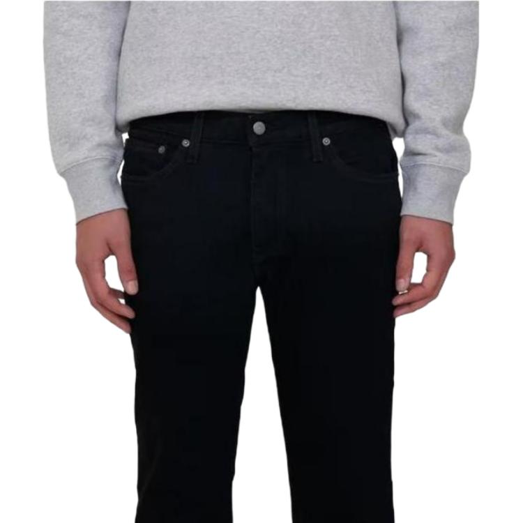 Levi's Джинсы Мужские Черные Умеренно Прямой Крой 04511-4969