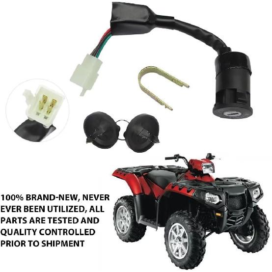 Ignition Key Switch Fits POLARIS OUTLAW 110 EFI/SPORTSMAN 110 EFI 2016-2018