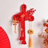 Китайский узел подвеска красный подвесной орнамент фэншуй весенний фестиваль декор год
