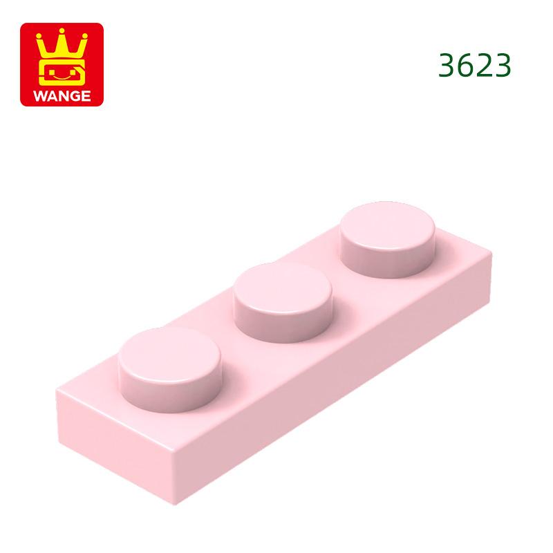 Нетоксичный 206 шт./лот 3623 Тонкий 1x3 Строительный блок Moc Классические Аксессуары Совместимый с Brick Детские Игрушки Подарочная коробка