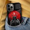 Japan Samurai Ninja Ronin Soft Phone Case for iPhone 17 Air 16e Pro max 15 Pro 13 14 Plus 11 12 MagSafe Magnetic Coque