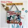 Canvas Butterfly Elephant Cat Tote Bag For Women With Sewn Details For Daily Use