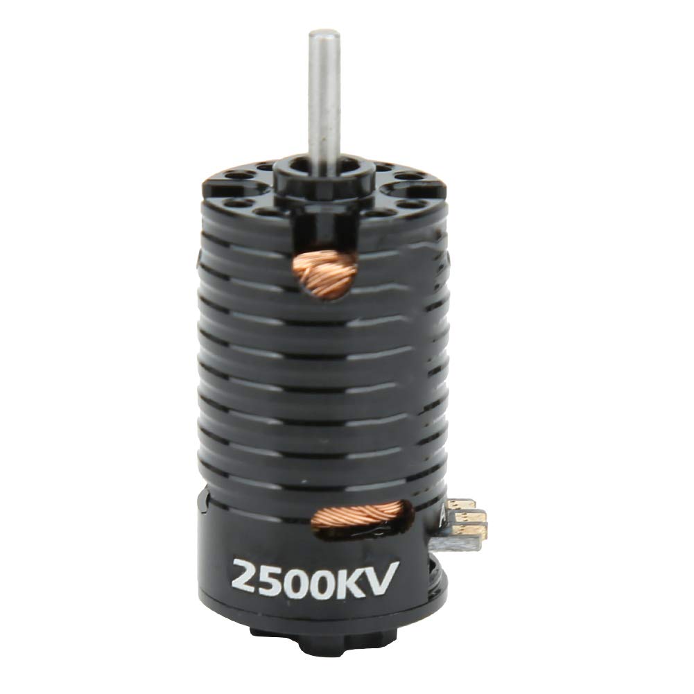 Высокомоментный бесколлекторный двигатель 18A регулятор скорости комплект для 124, 128, 132 RC Mini-Z автомобилей (Черный, 2500 кВ)