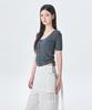 Mixxo Укороченный кардиган с коротким рукавом и боковыми завязками Re Ckf919T_Miwckg90Qa