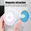 USB Rechargeable LED Night Light for Room, Magnetic Base Wall Lamp Portable Indoor Decor, 1 Mode Sensor Light for Bedroom,