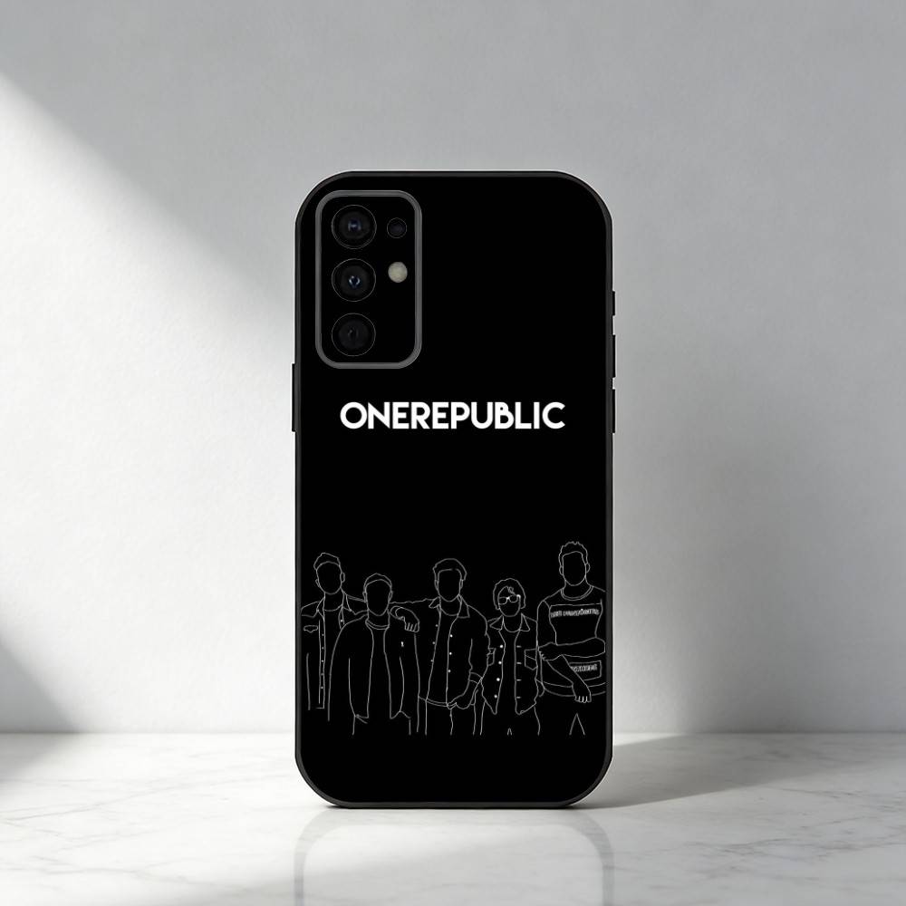 O-One-Republic Printed Phone Case For Samsung S25,S24,S21,S22,S23,S30,Ultra,S20,Plus,Fe,Note,5G Black Cover