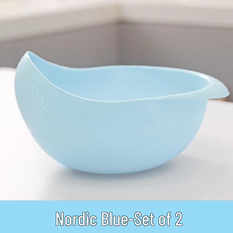 Non-Leak Rice Washing Sieve & Vegetable Drain Basket