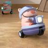 Interactive Pig Stunt Three-wheeled Car Toys Sound And Light Children Fun Motorcycle  Kids Toddlers