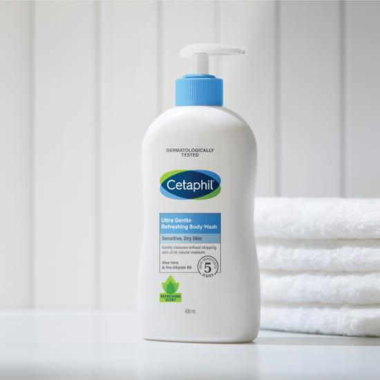 Cetaphil Мягкий гель для душа освежающий 400 мл
