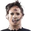 Halloween Horror Full Face Latex Mask With Wig Texas Chainsaw Massacre Cosplay Costume Party Props
