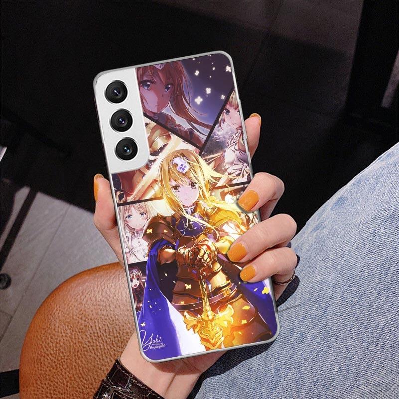 Чехол для телефона Fate Zero Stay Night Saber Phnoe для Samsung Galaxy S26 S25 Edge S23 S24 Ultra S22 Plus S21 S20 FE Уникальная крышка Мягкий чехол