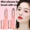 Mini Silicone Lip Brush Concealer Brushe With Cover Lip Mask Applicators Lip Gloss & Lipstick Brush Makeup Beauty Tool
