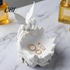 Ring Coin Holder 3D Printed Fantasy Dragon Tray, Gothic Coaster Dish for Keys Lightweight Storage Jewelry Coins, Desk Organizer Home Office,
