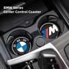 New 2025 For BMW M X3 X5 X6  BMW 2Pcs Car Cup Holder Anti-Slip Coaster Pad Interior Accessories For BMW M G30 G32 G01 G02 G