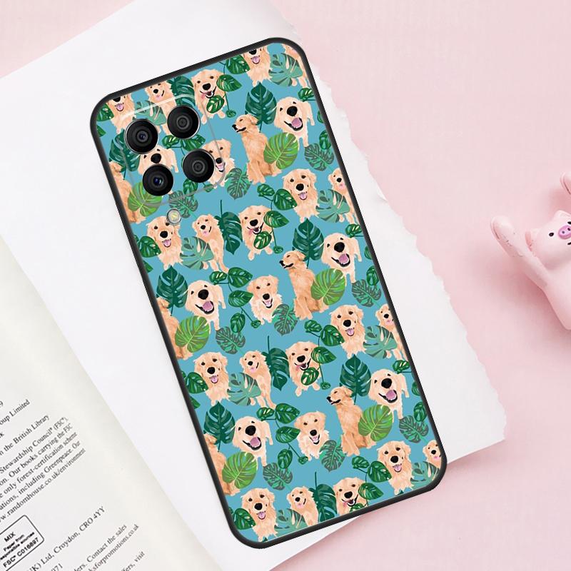 Golden Retriever Dog Case For Samsung Galaxy M51 M55 M35 M15 M56 M36 M16 M06 M13 M33 M53 M12 M32 M52 M14 M34 M54