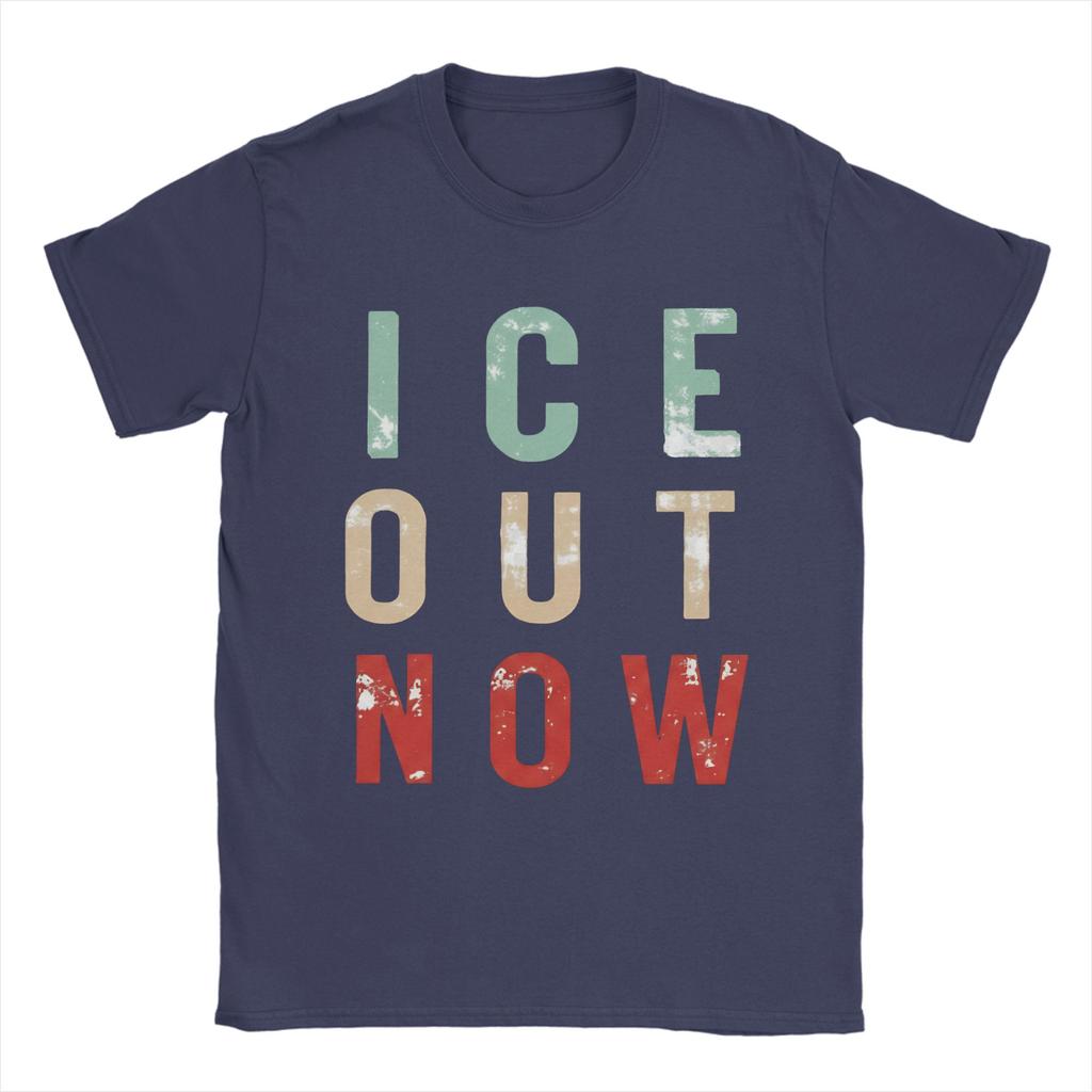 IceOut T Shirt Beach Harajuku TShirts Unisexs 100 Cotton ONeck Oversize Clothing ShortSleeved Awesome Tops